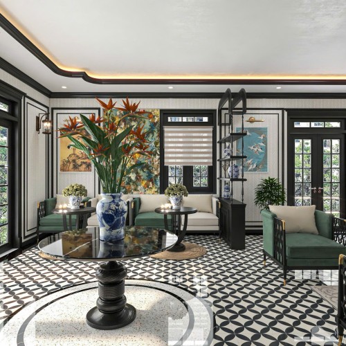 Quán cafe theo phong cách Indo