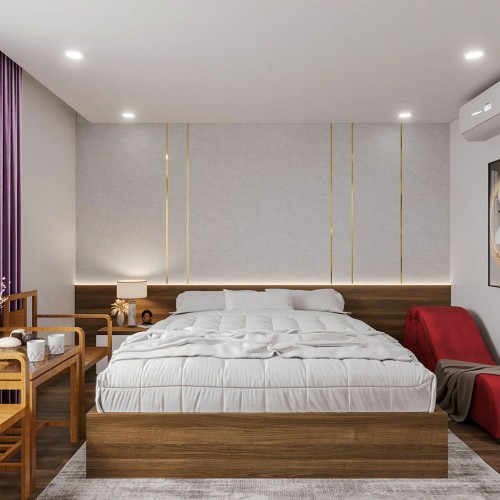 Nội thất nhà nghỉ cao cấp