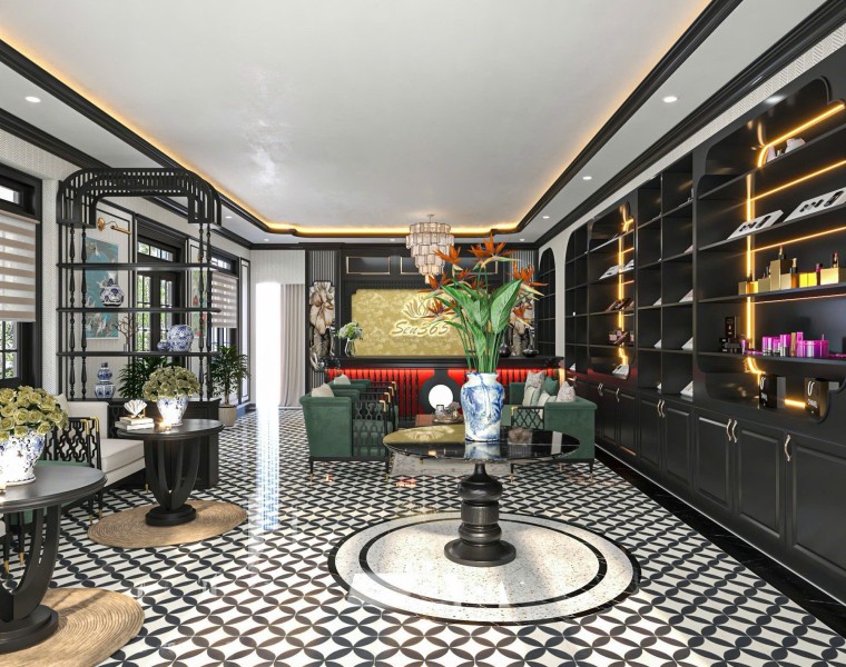 Quán cafe theo phong cách Indo