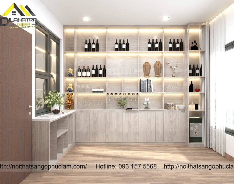 Tủ rượu cao cấp