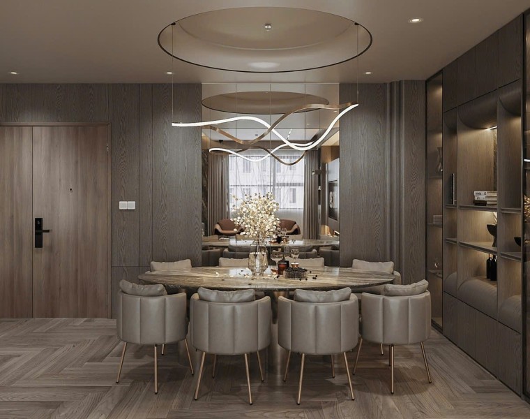 Bộ bàn ghế ăn cao cấp