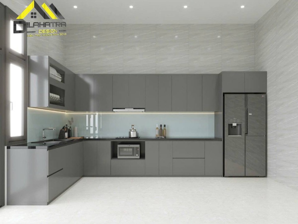 Tủ bếp nhựa cao cấp