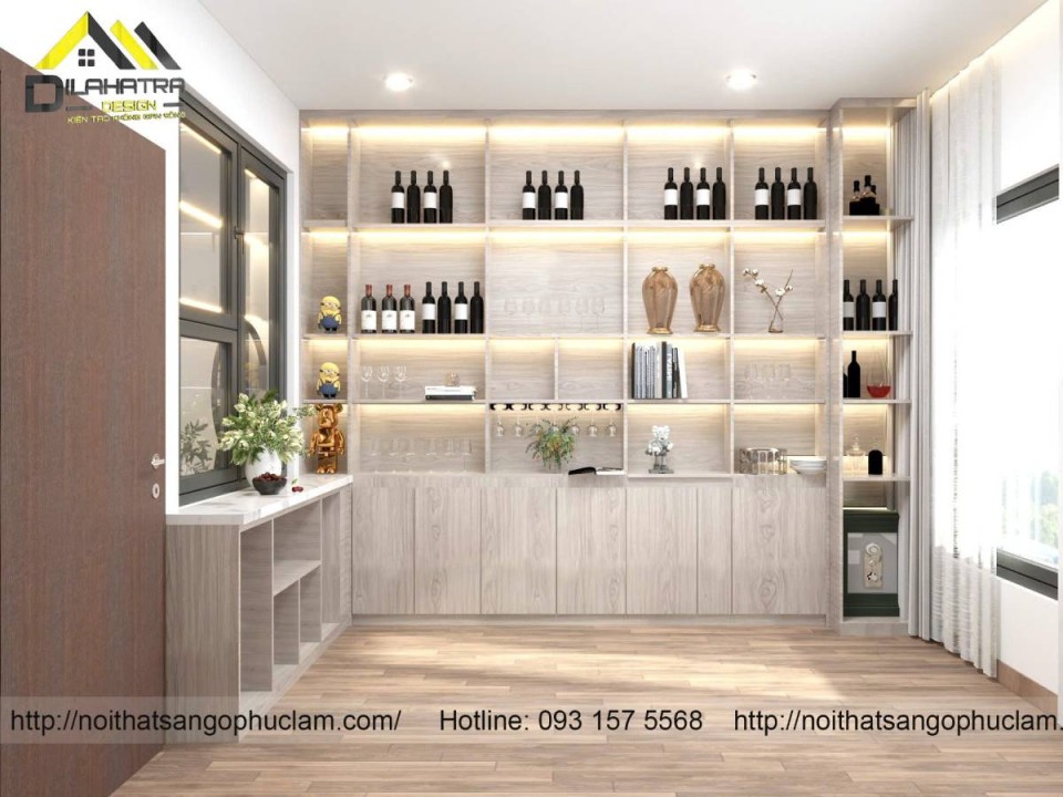 Tủ rượu cao cấp