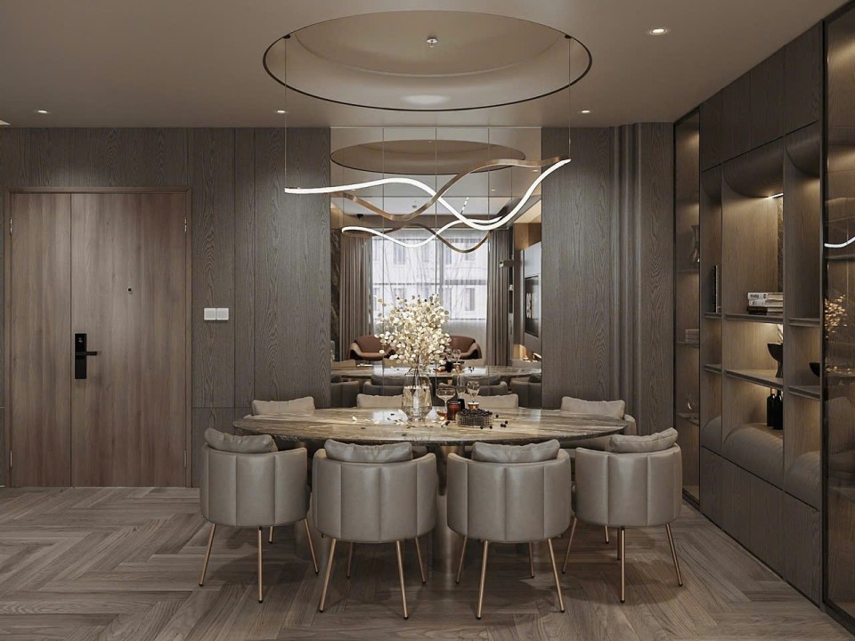 Bộ bàn ghế ăn cao cấp