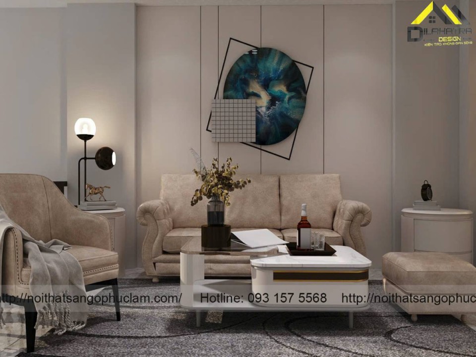 Bộ bàn ghế tân cổ điển