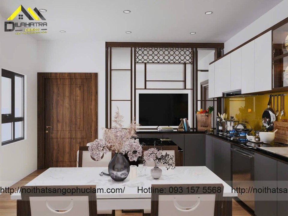 Bộ bàn ăn sang trọng